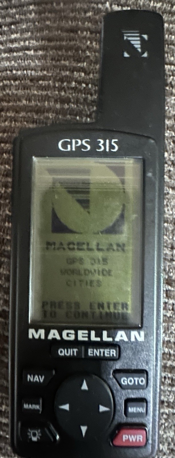 Magellan Marine/Outdoor Handheld NAV GPS 315 TESTED