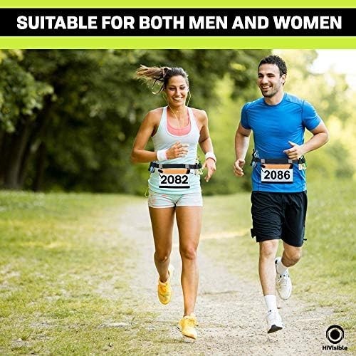 Triathlon Race Belt Bib Number Holder Adjustable Running Marathon Race Belt