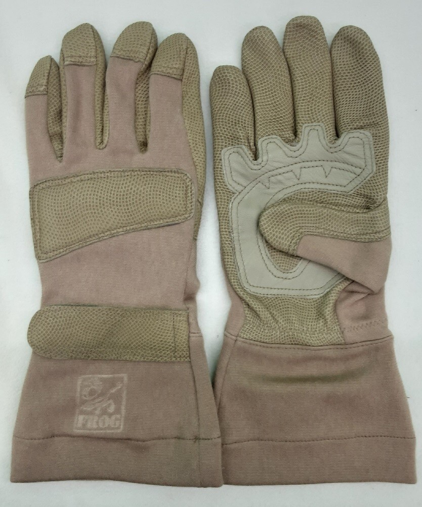 GI Wiley-X Tan Combat GEC (FROG) Gloves – Raptor Glove Tan SIze Medium
