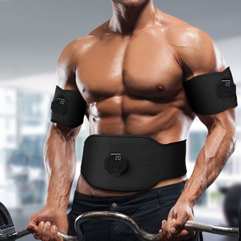 2026 Muscle Stimulator EMS Ab Trainer Tens Men Portable Stimulater Abs Massager