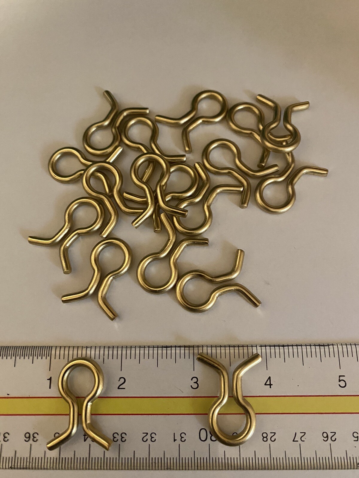 100 Count Brass Downrigger Mold Eyes – Eyelets for Lead Weight Molds