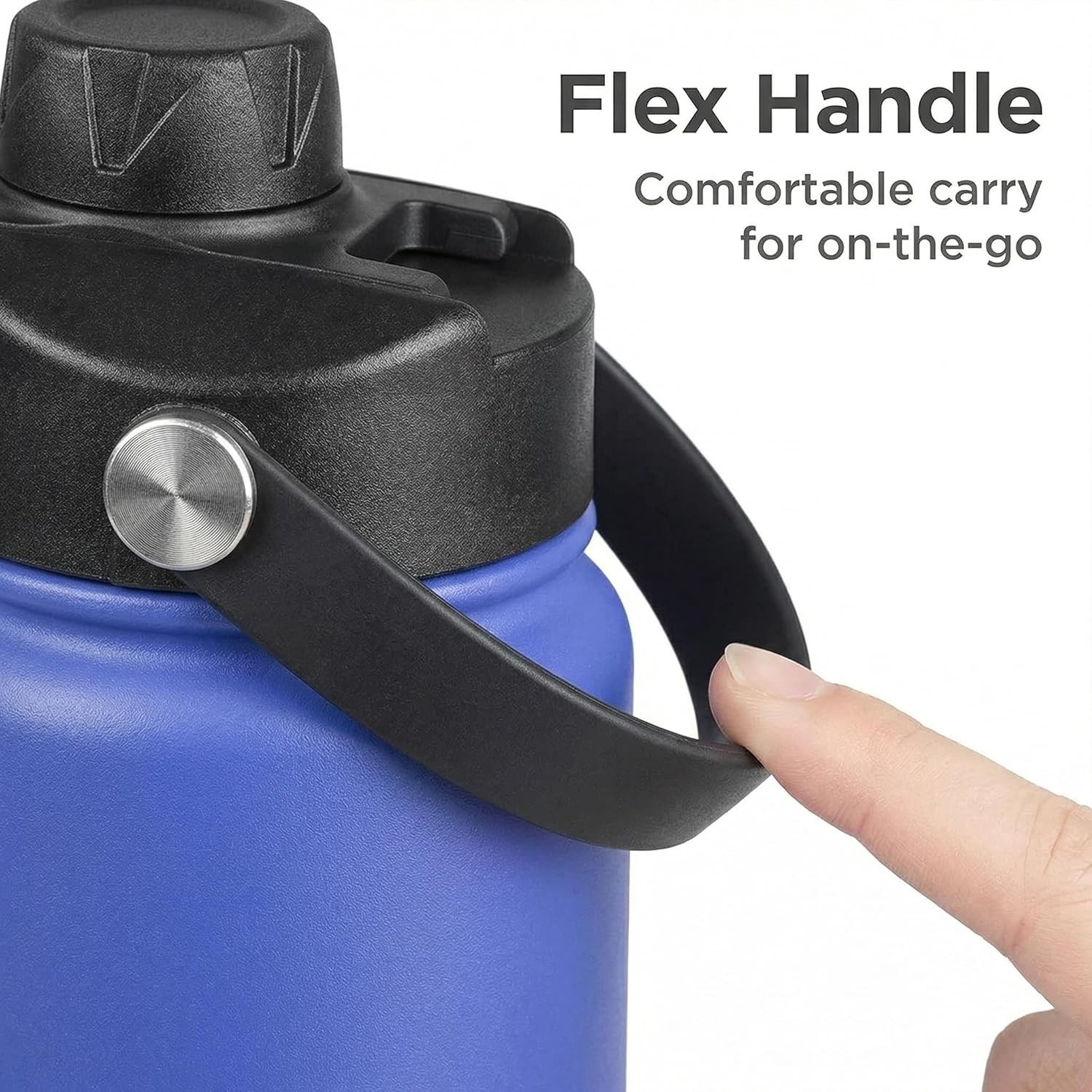 Chug Cap Replacement Lid for Hydro Flask 32 & 40 oz – Dishwasher Safe