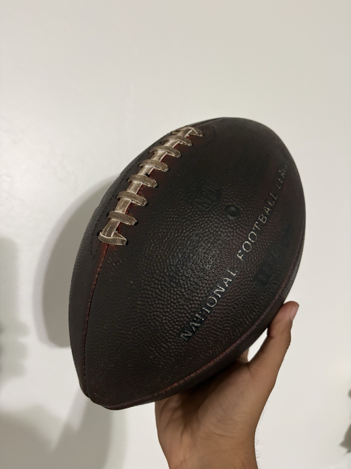 Brand New Wilson “The Duke” NFL Leather Game Football *Game Prepped*