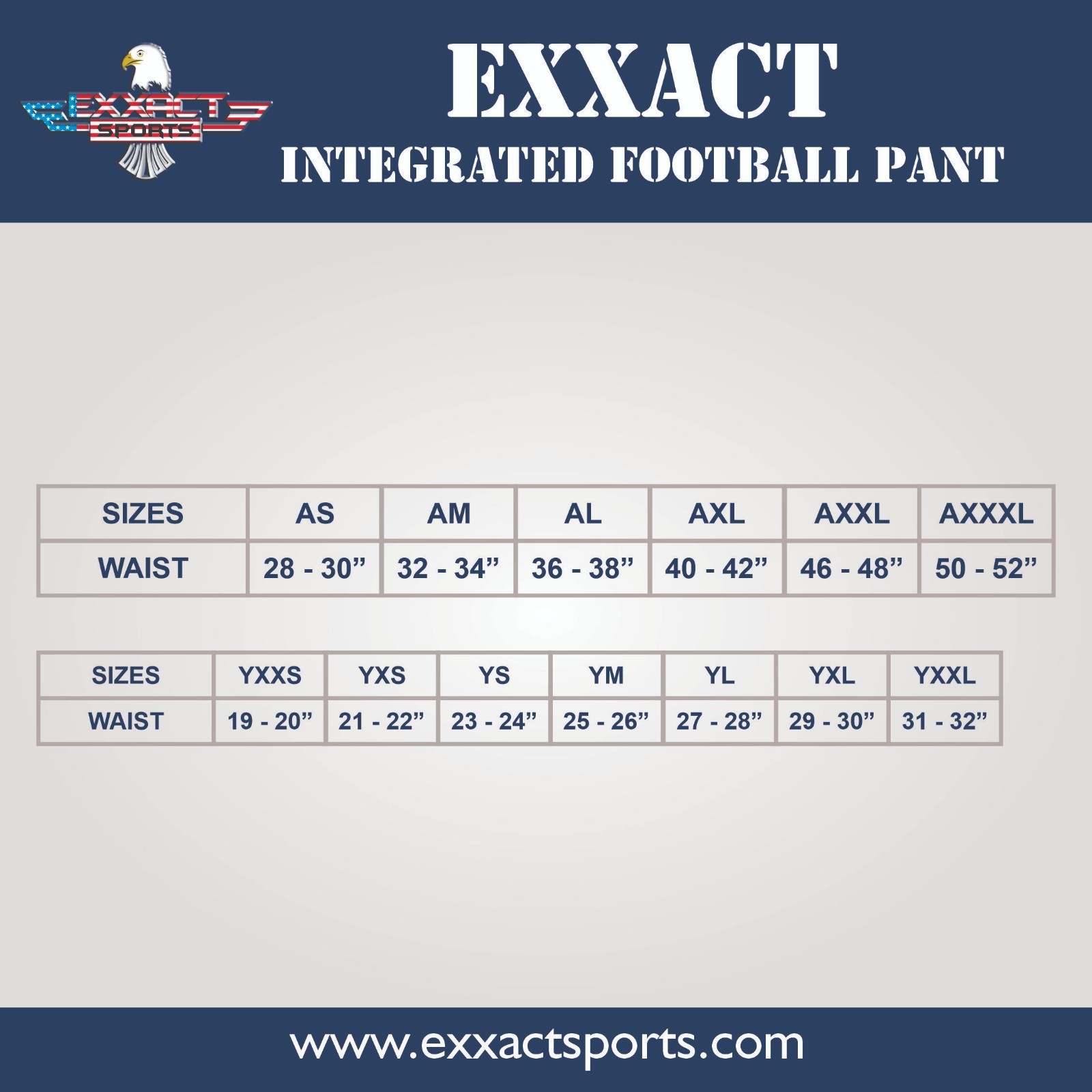 Exxact Sports Youth & Adult Integrated Football Pants with Bubble Pro Pads