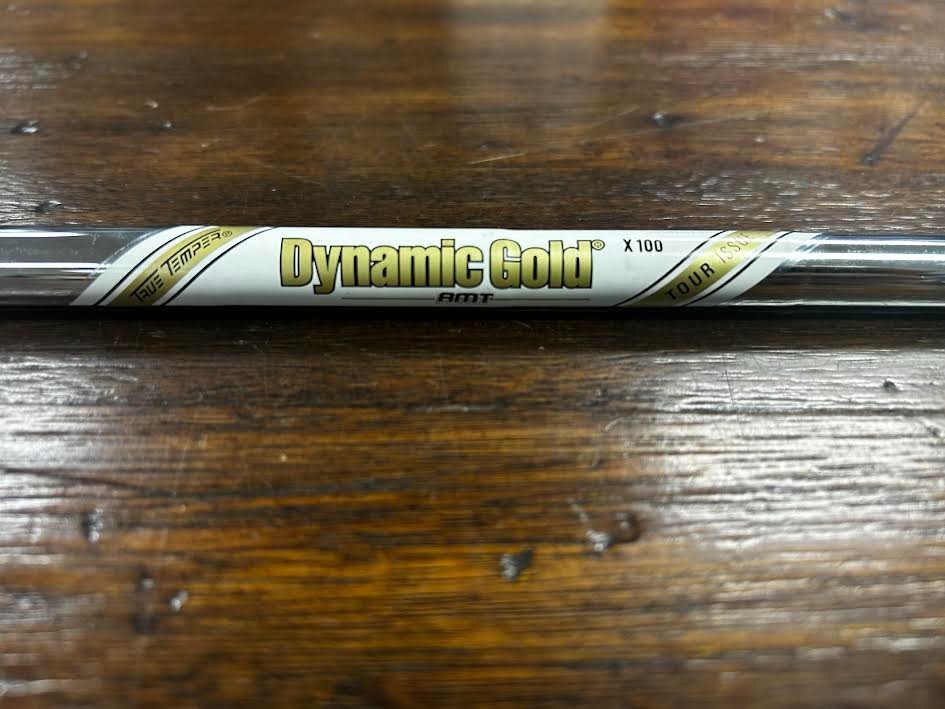True Temper Dynamic Gold Tour Issue AMT X100 9i/PW Single Shaft – New Uncut