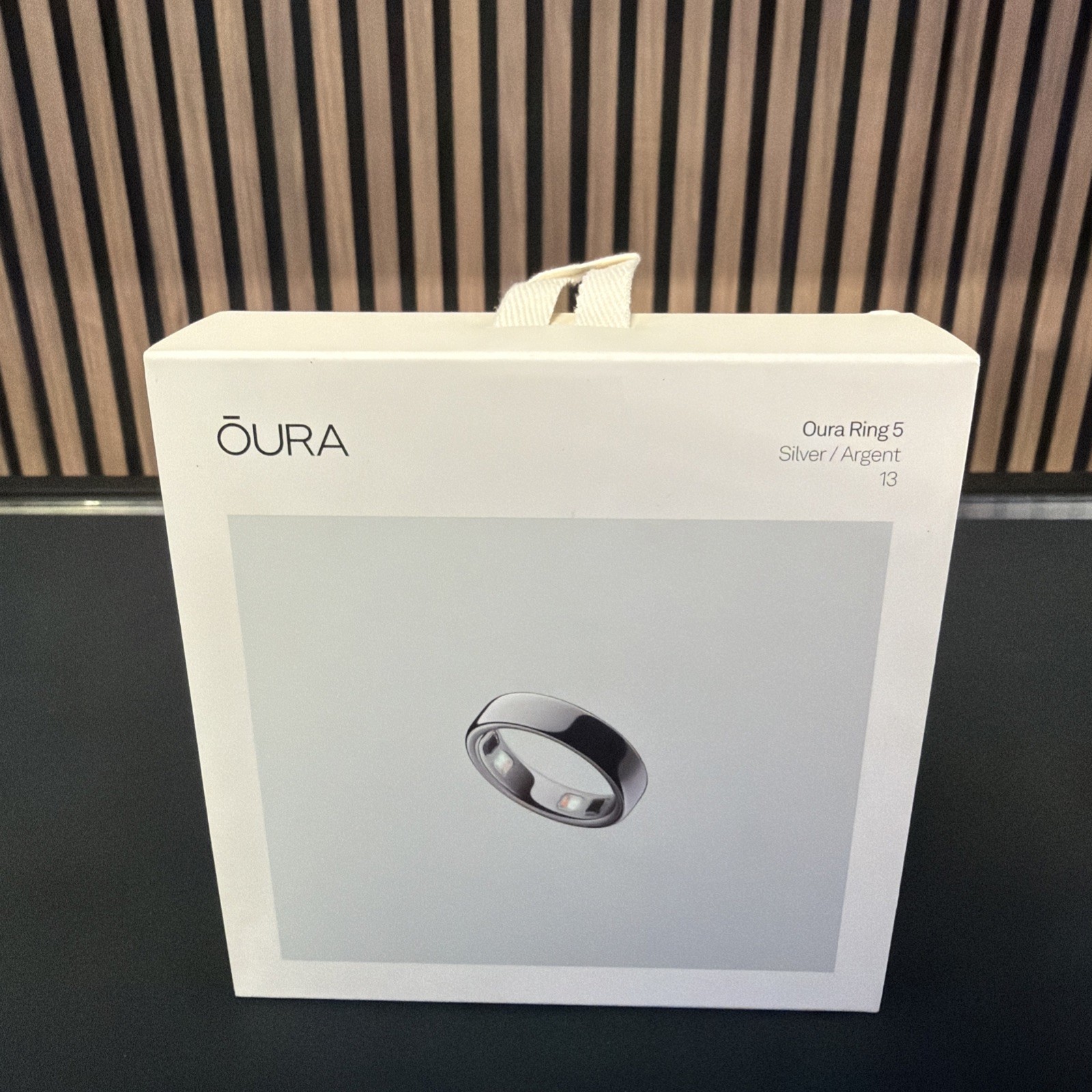 Oura Ring Gen 5 (2026) Size 13 Silver NEW