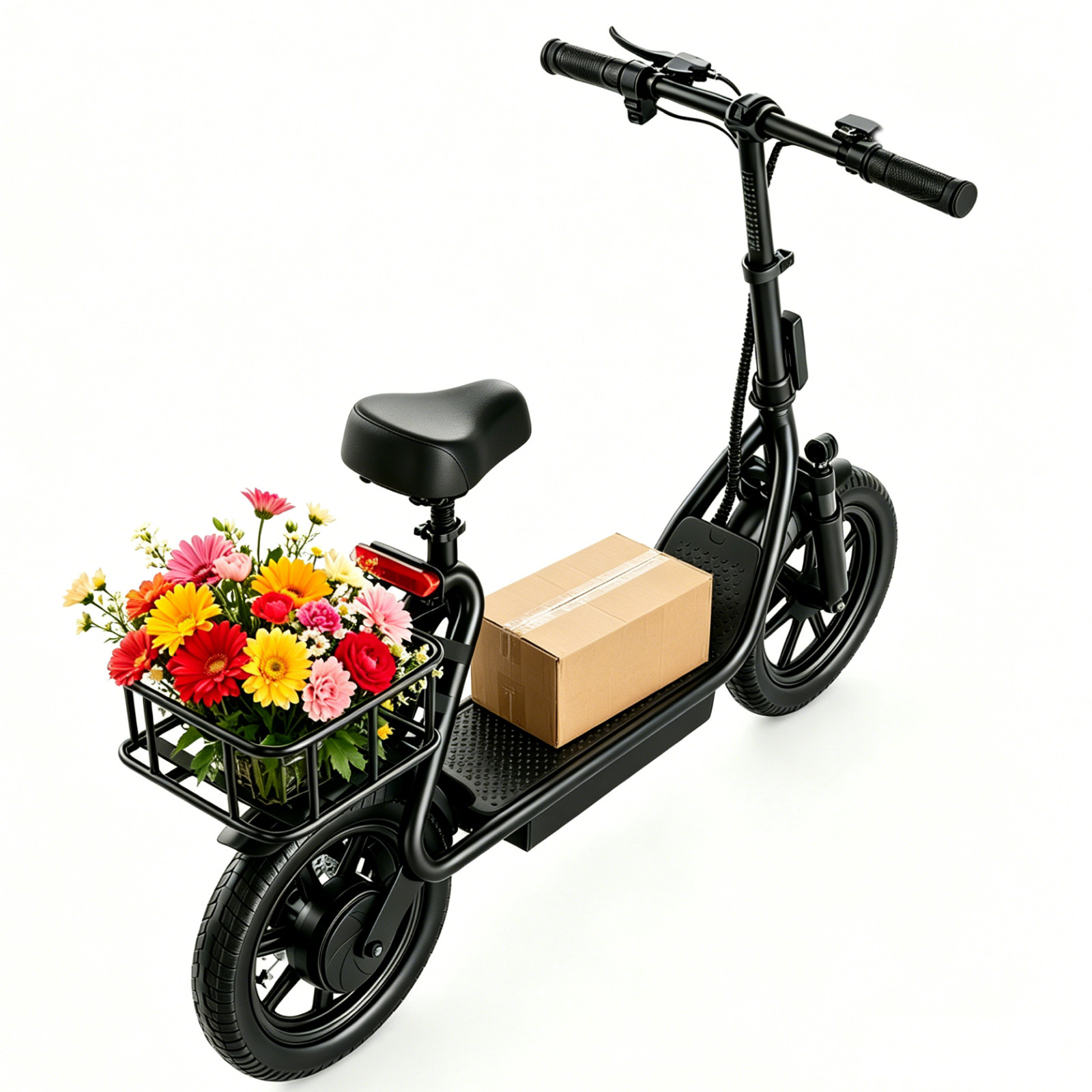 750W Electric Scooter with Seat, Max 28Miles-38Miles 22MPH Commuting E Scooter