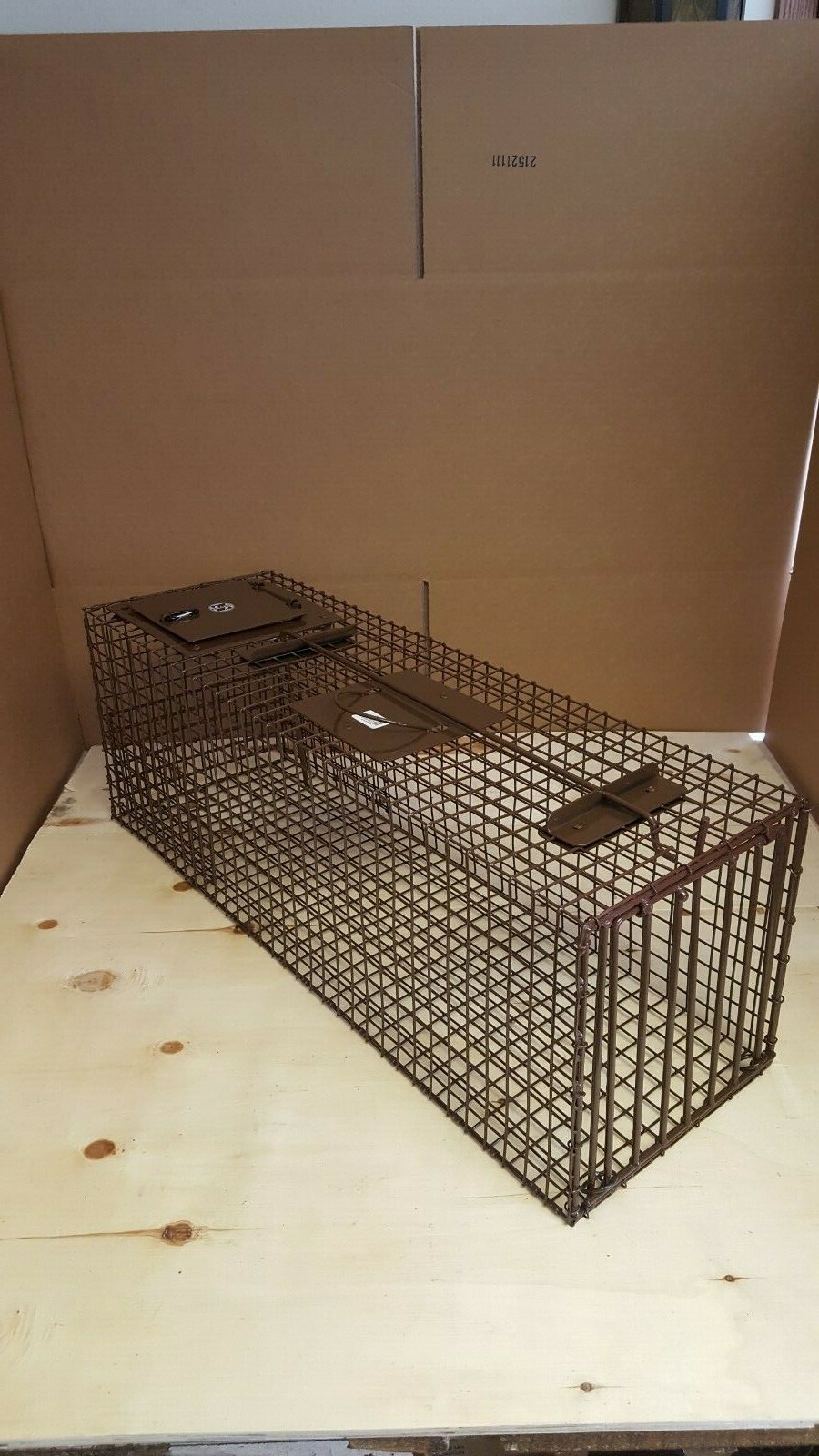 LIVE CAGE TRAP GREAT FOR RACCOON-OPOSSUM-BOBCAT-ARMADILLO-FOX. MADE IN USA ZTRAP