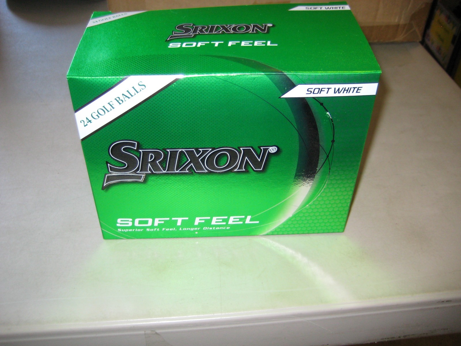 2 dozen BRAND NEW Srixon Soft Feel golf balls White