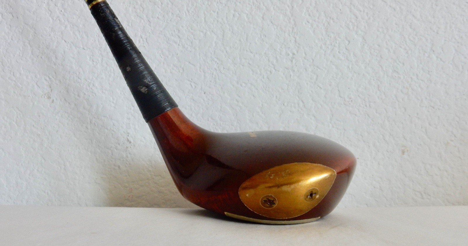Vintage Power Bilt H & B Citation RH Persimmon Driver 1 Wood Steel Shaft 44 1/2″