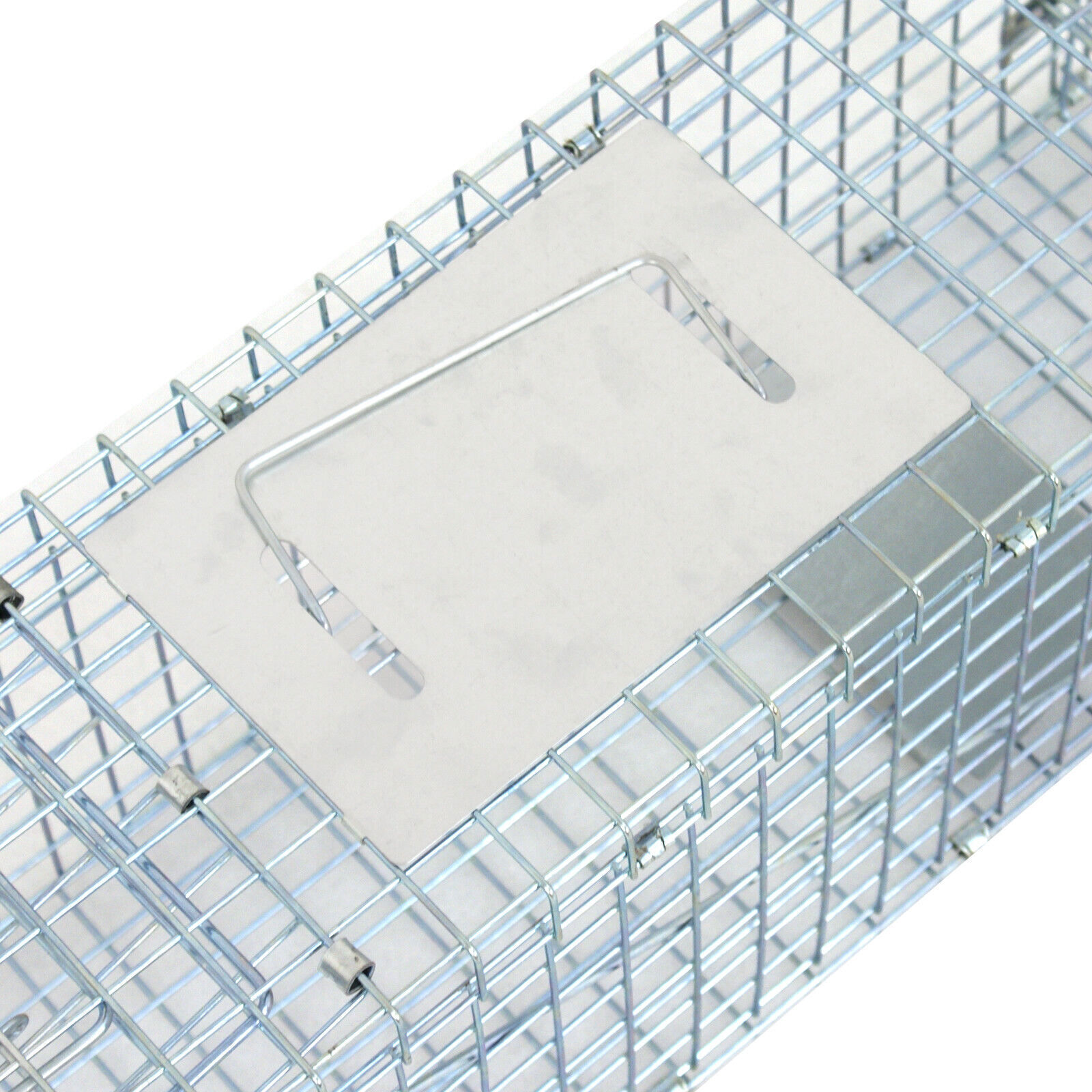 Live Animal Trap Extra Large Rodent Cage Garden Rabbit Raccoon Cat 24″X8″X 7.5″