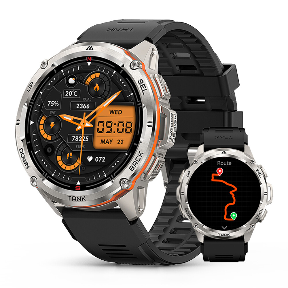 KOSPET TANK T3 Ultra GPS Smart Watch for Men Watch 60 Days Extra-Long Battery