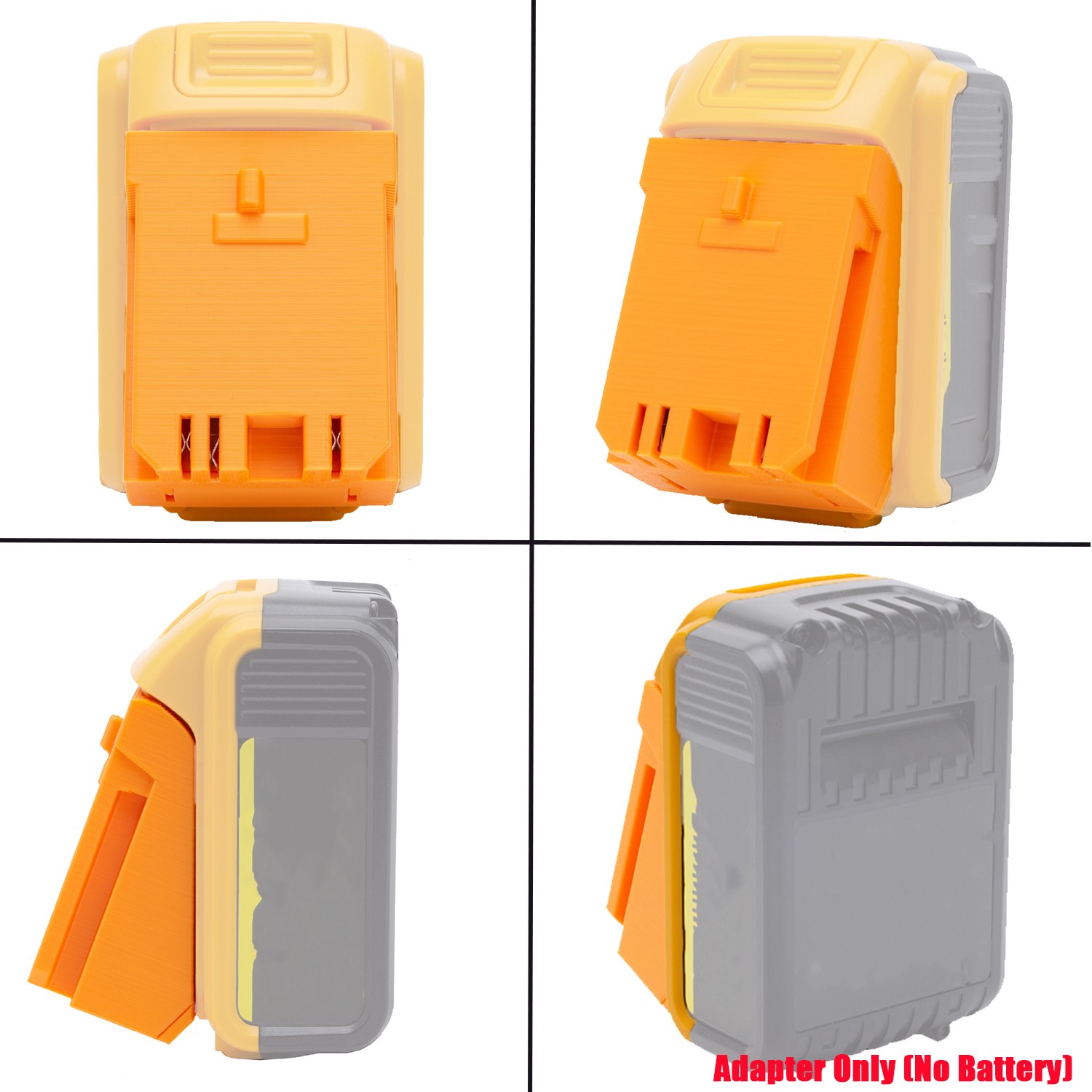 Battwey Adapter For Stacyc 12″ and 16″ Bikes to fits Dewalt 20V Battery