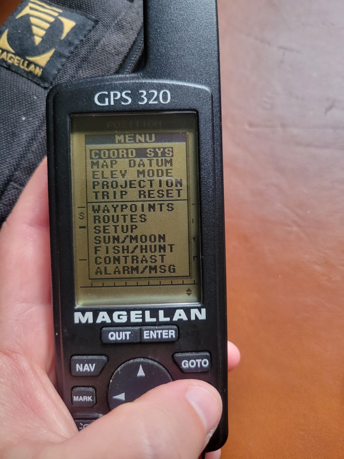 Magellan Marine/Outdoor Handheld NAV GPS 320 TESTED