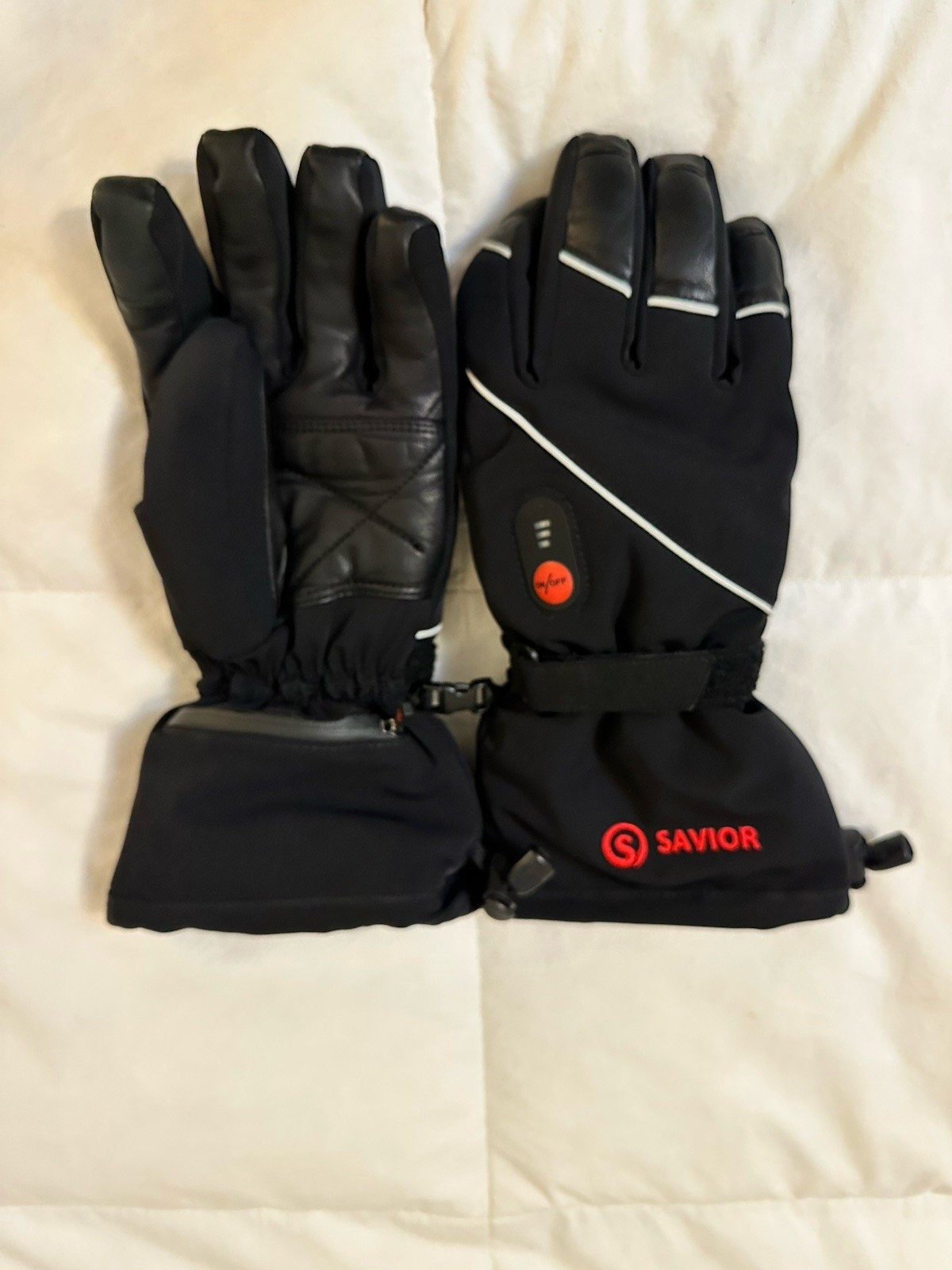 Savior Heated Glove 7.6V Rechargeable Battery Skiing Cycling Large