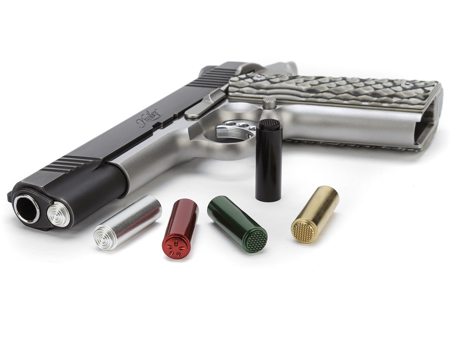 NDZ 1911 Government Commander & Clones Recoil Spring Plug Cap Stainless Steel