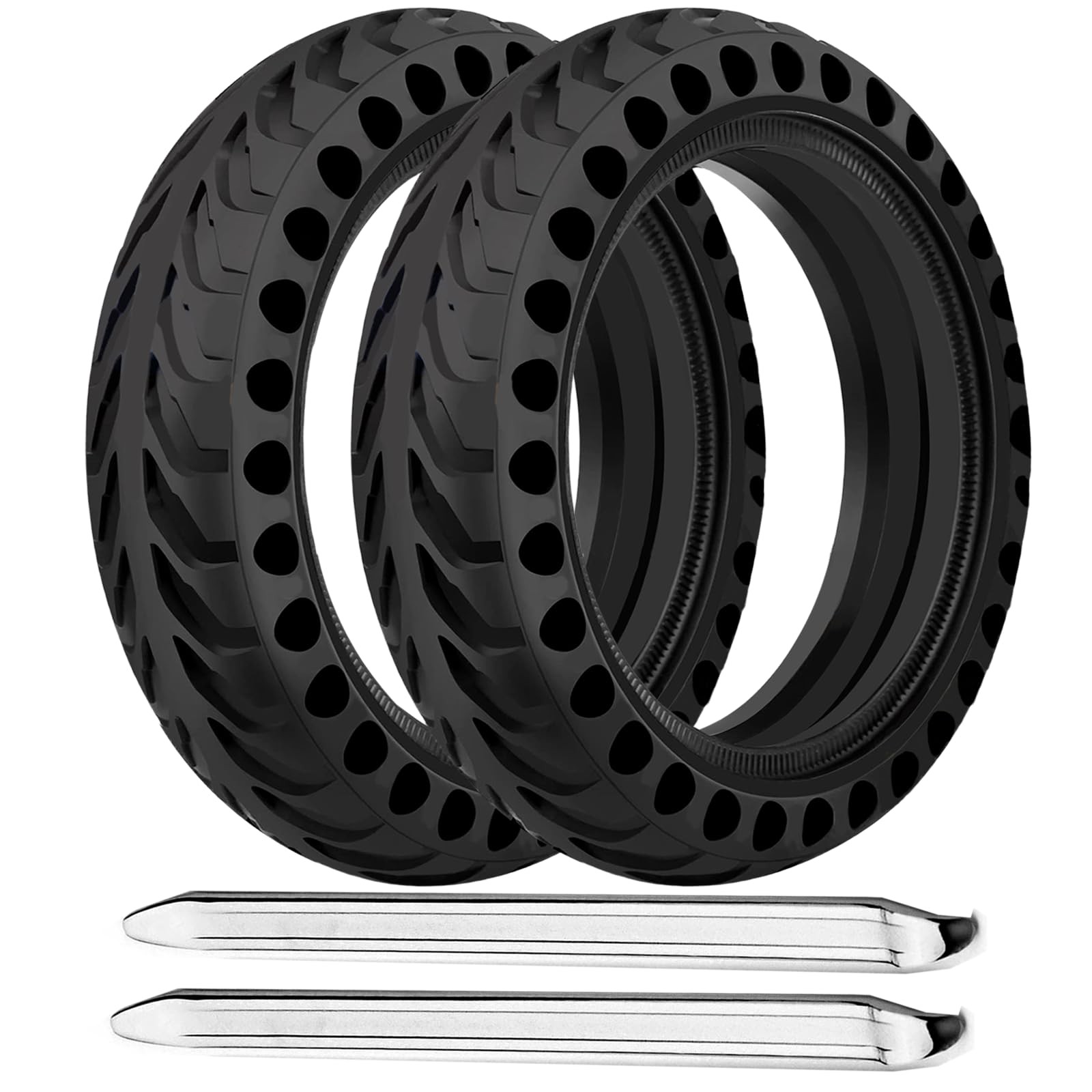 Solid Tires 8.5×2 Inches For Electric Scooter Gotrax GXL V2 Xiaomi M365 2PC