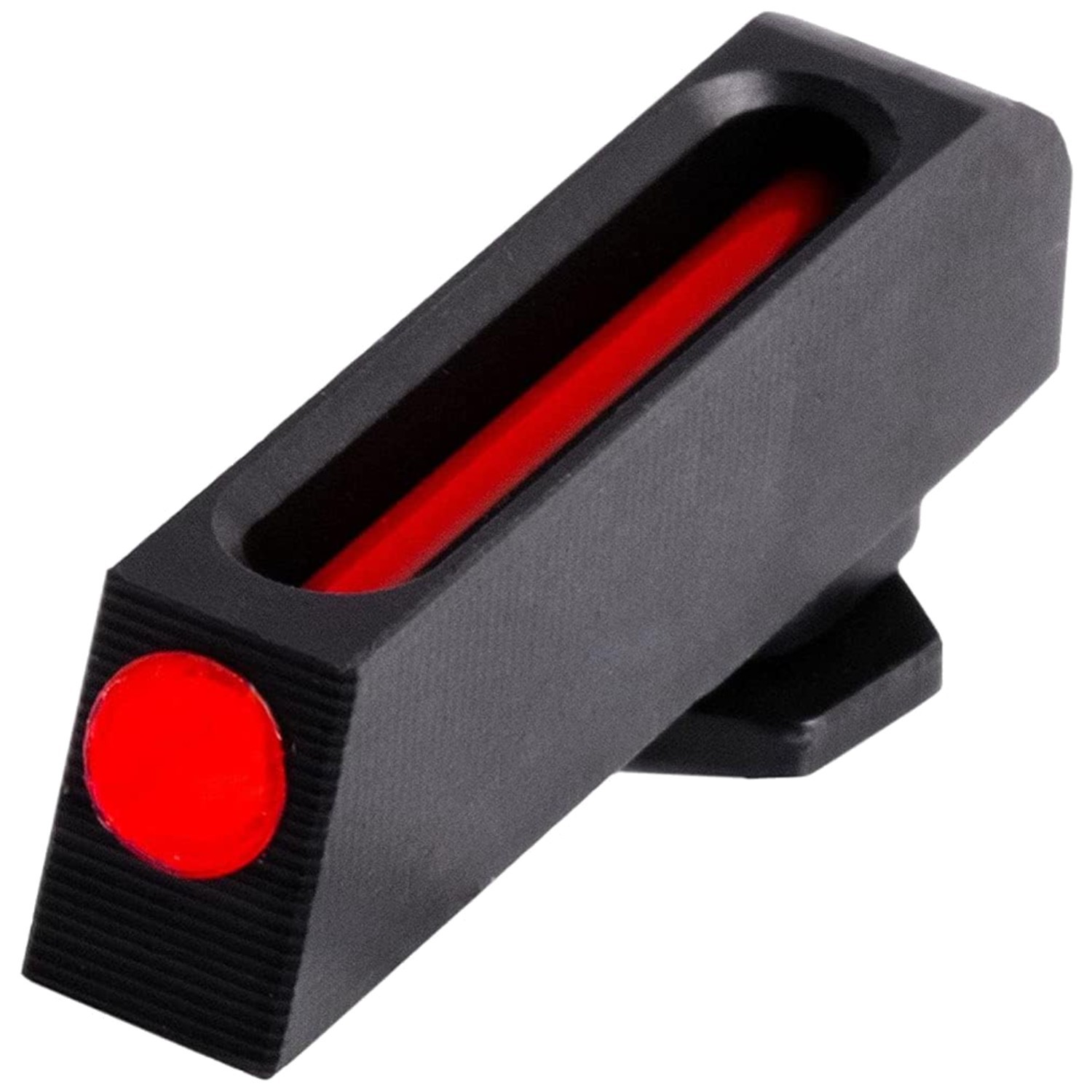 Snag-Resistant Fiber Optic Handgun Sights