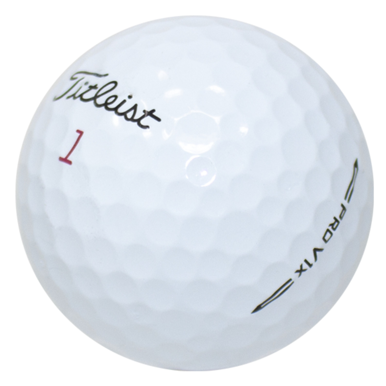 Titleist Pro V1x Used Golf Balls in Mint Quality, 2023 Year Model, White, AAAAA