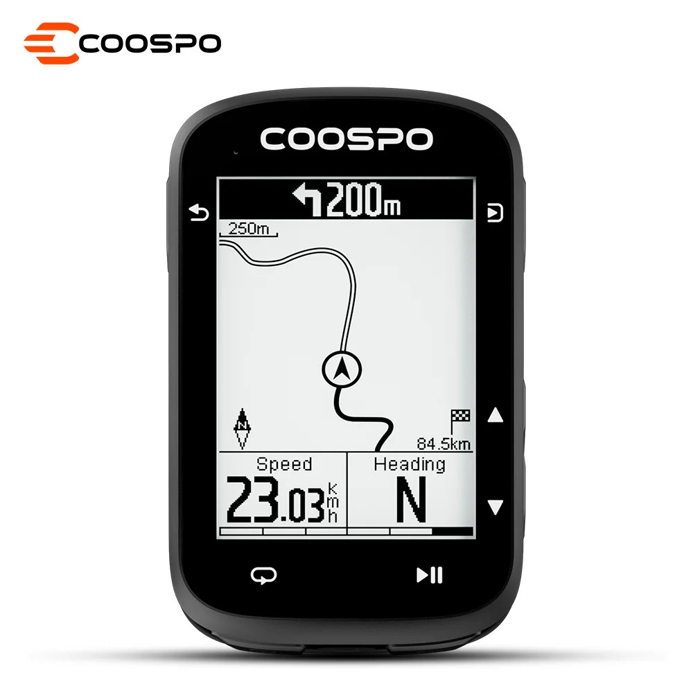 CS500 Route Navigation Bike Computer GPS Cycling Odometer Wireless Bicycle Speed