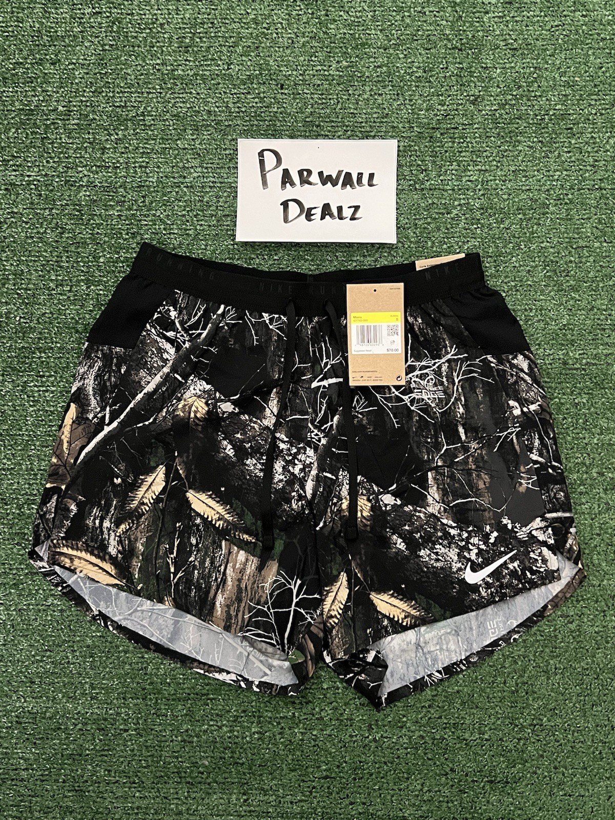 Nike Stride Dri-FIT 5” Lined Realtree Running Shorts Men’s Size Small IO7769-060