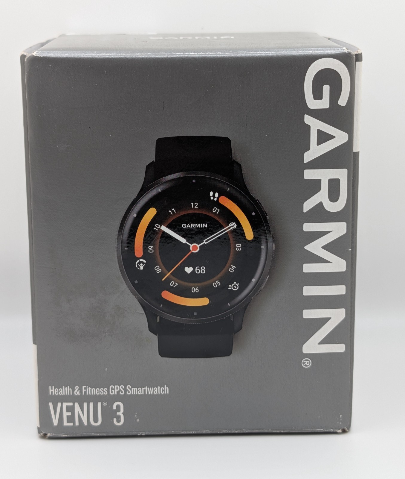 New – Garmin Venu 3 45mm GPS Fitness Smartwatch, Black (Very Good Condition).’