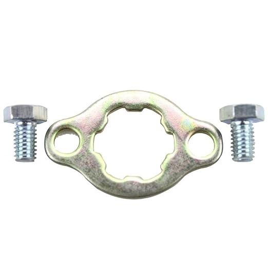 20mm Engine Sprocket Retainer Plate Clip with Screws for 50cc 70cc 90cc 110cc…